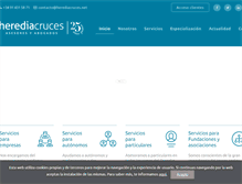 Tablet Screenshot of herediacruces.net